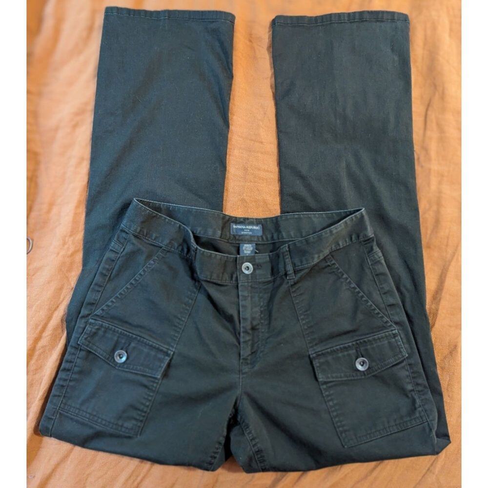 Y2K - Banana Republic Stretch Mid-Rise Straight-Leg - Size 8